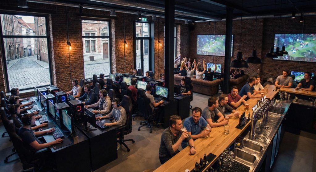 Najbolj znane gaming kavarne in e-športni bari v Evropi